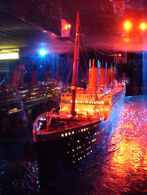 Maqueta del TITANIC